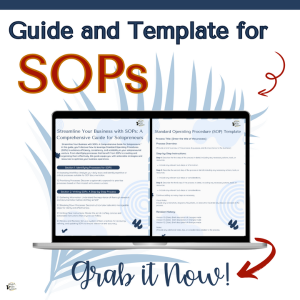 sop guidelines and sop template